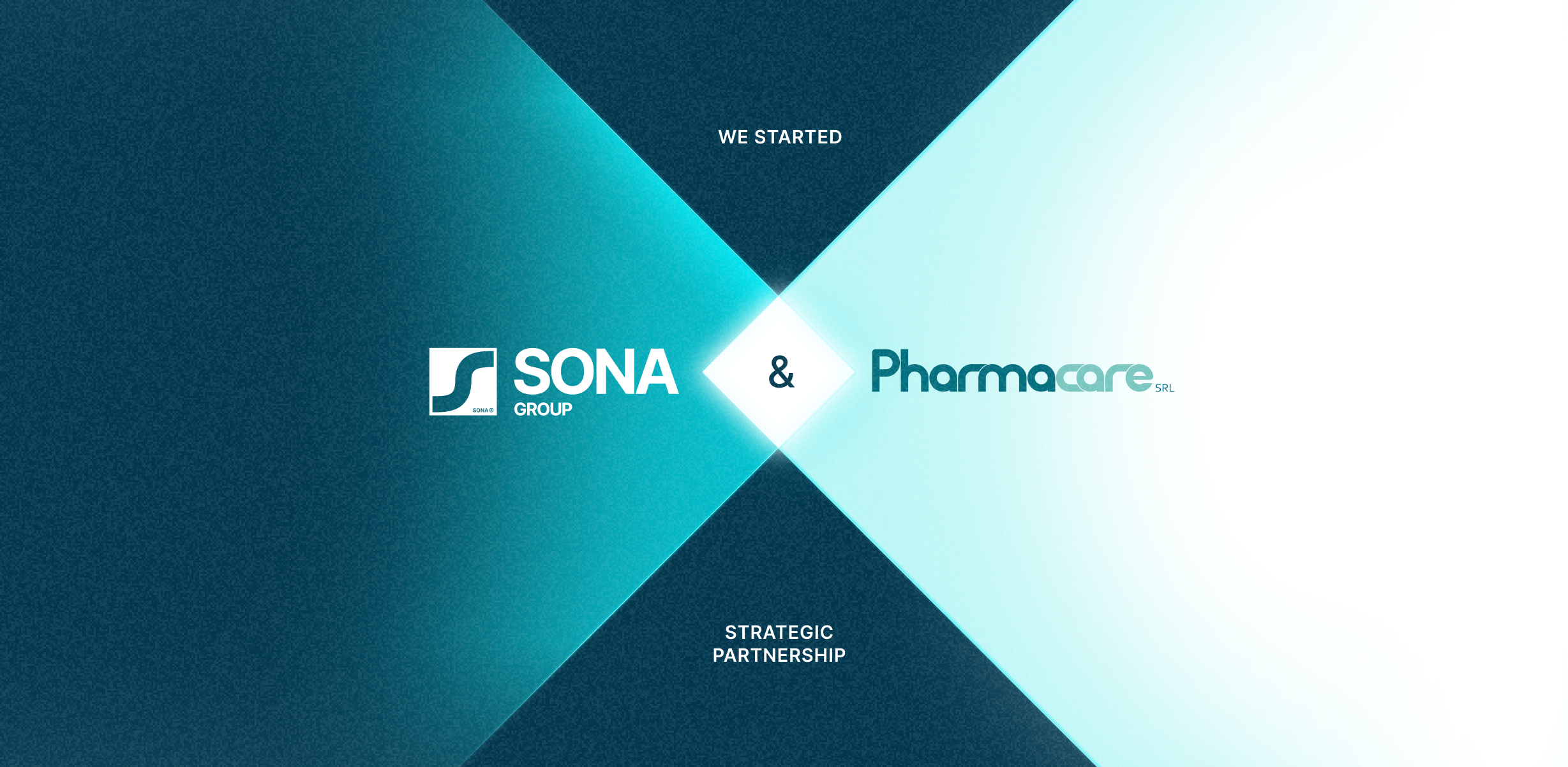 Sona Group Announces New Partnership with Pharmacare Srl